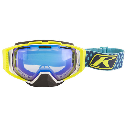 Ochelari Snow Klim Oculus Diamond Fade Blue - Smoke Blue Mirror and Blue Tint Lens